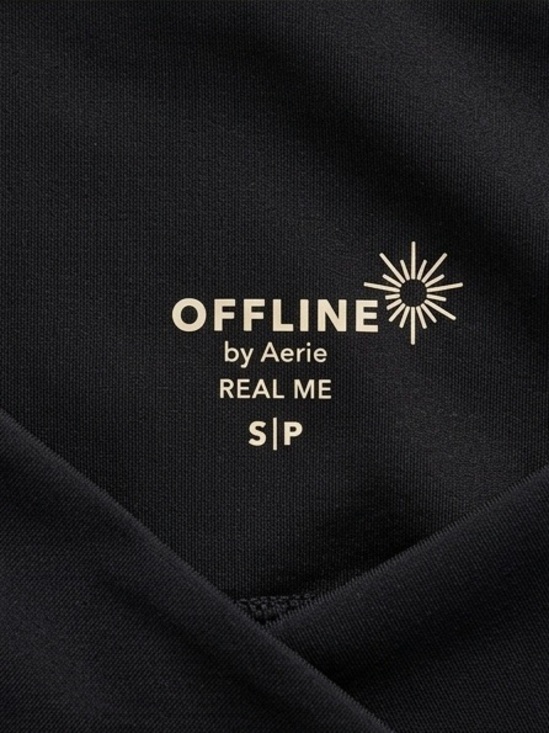 💥 Aerie OFFLINE REAL ME Crossover Flare Leggings | Small (Petite) | NEVER WORN! - Picture 3 of 6